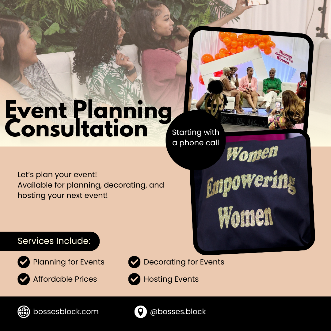Event Brainstorm or Consultation