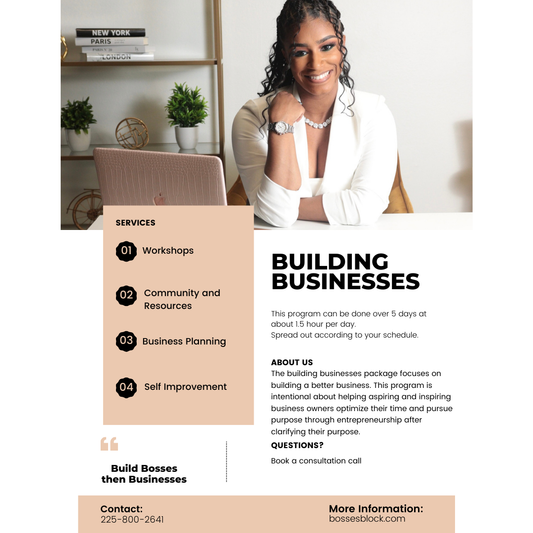 Building Businesses Program