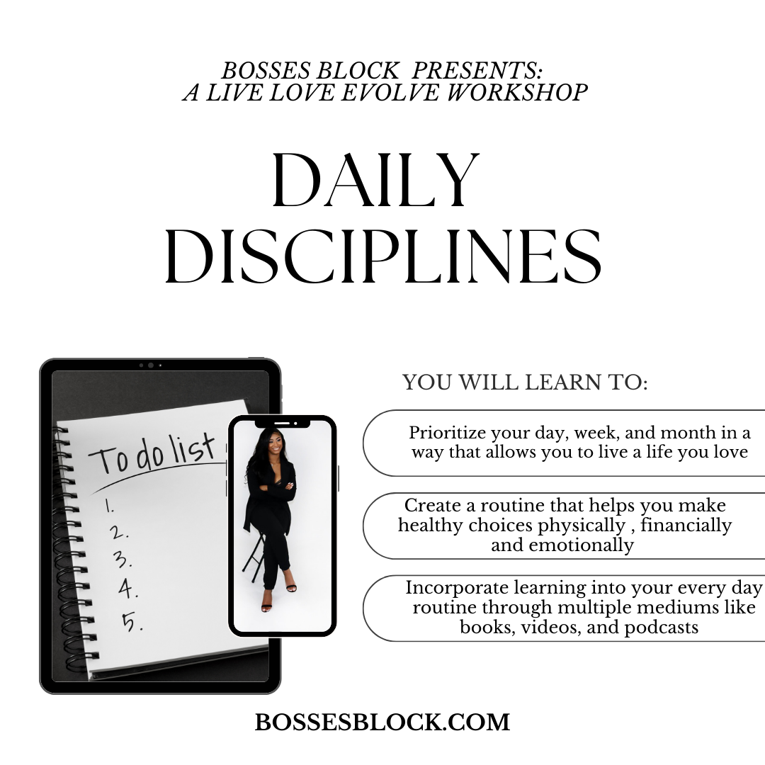 Daily Disciplines Workshop