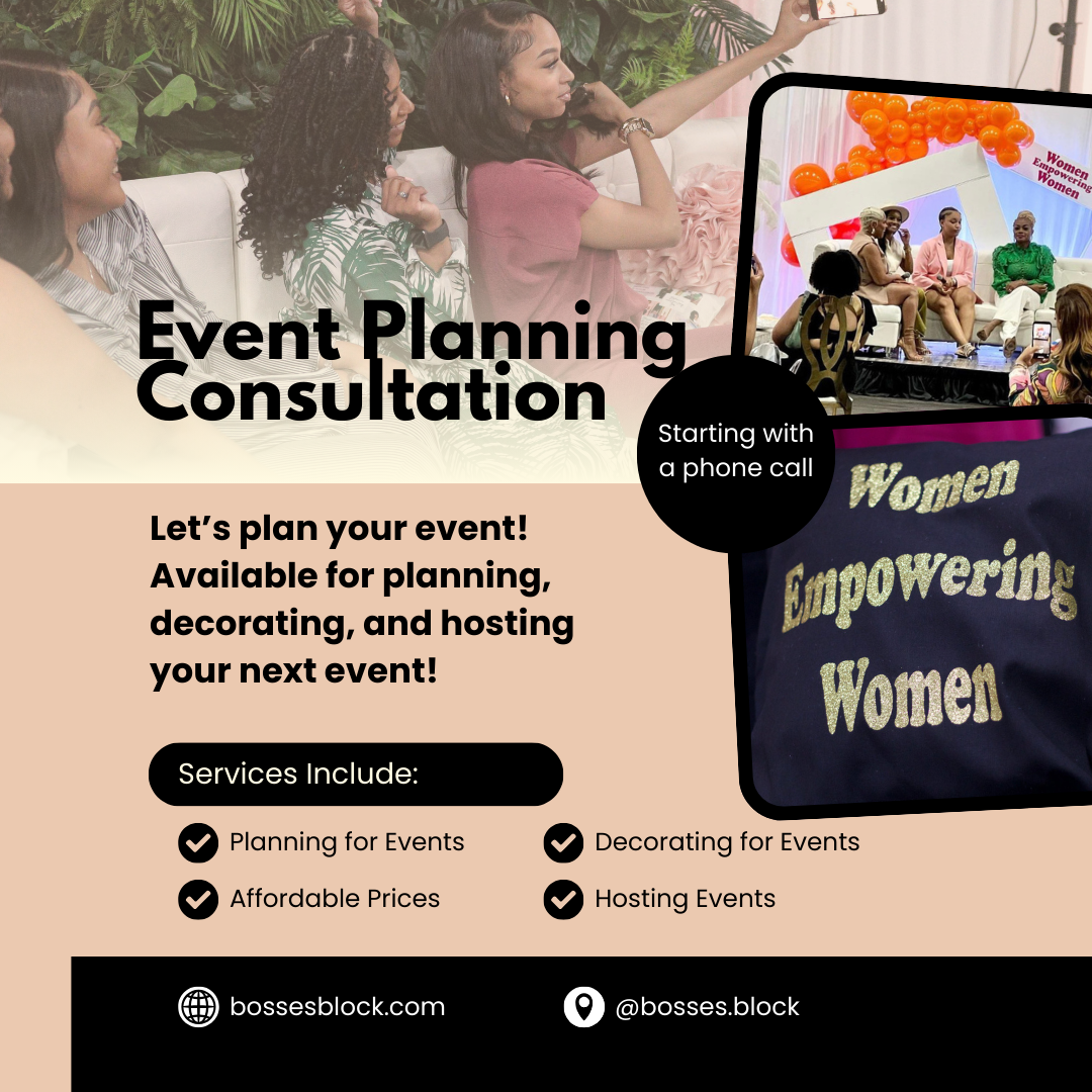 Event Brainstorm or Consultation