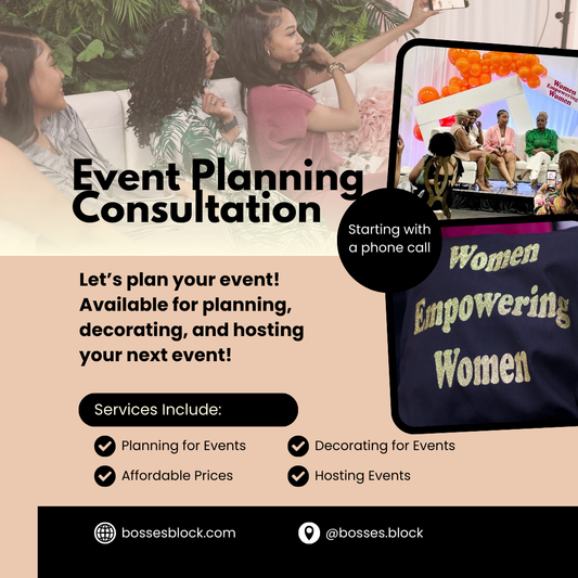 Event Brainstorm or Consultation